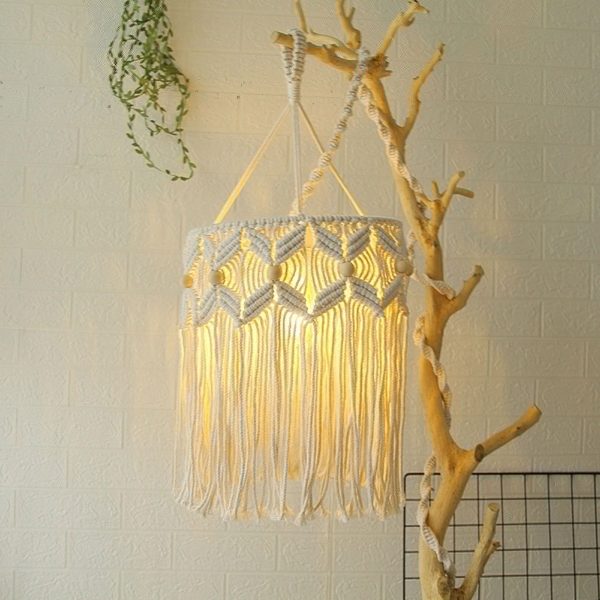 Boho Lampenschirm Schlafzimmer